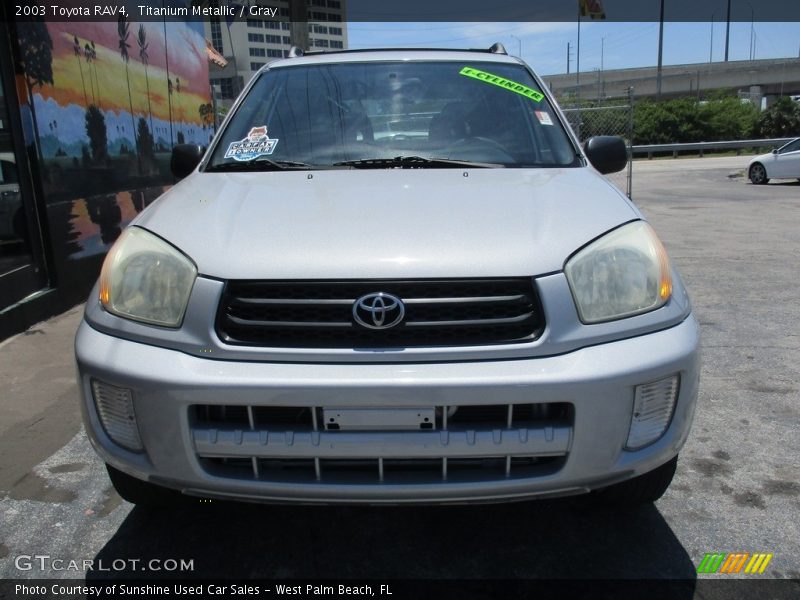Titanium Metallic / Gray 2003 Toyota RAV4