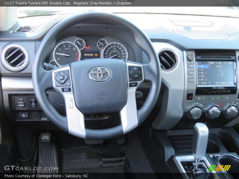 Magnetic Gray Metallic / Graphite 2017 Toyota Tundra SR5 Double Cab