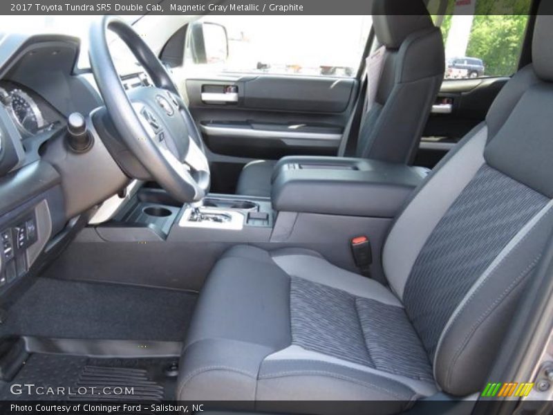 Magnetic Gray Metallic / Graphite 2017 Toyota Tundra SR5 Double Cab