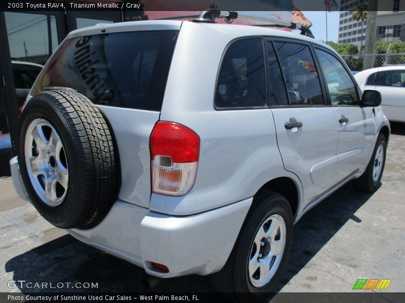 Titanium Metallic / Gray 2003 Toyota RAV4