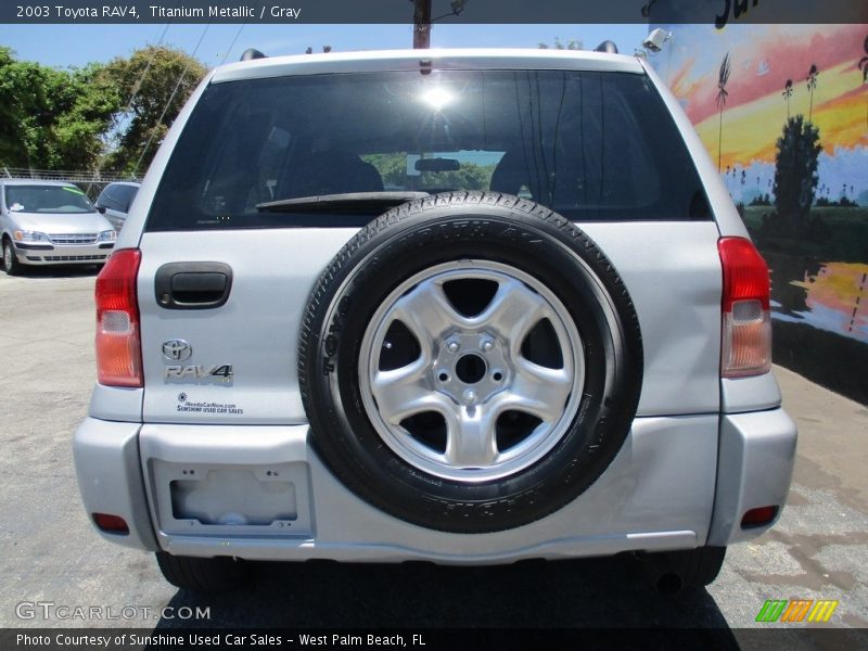 Titanium Metallic / Gray 2003 Toyota RAV4