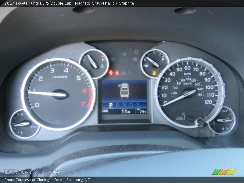 Magnetic Gray Metallic / Graphite 2017 Toyota Tundra SR5 Double Cab