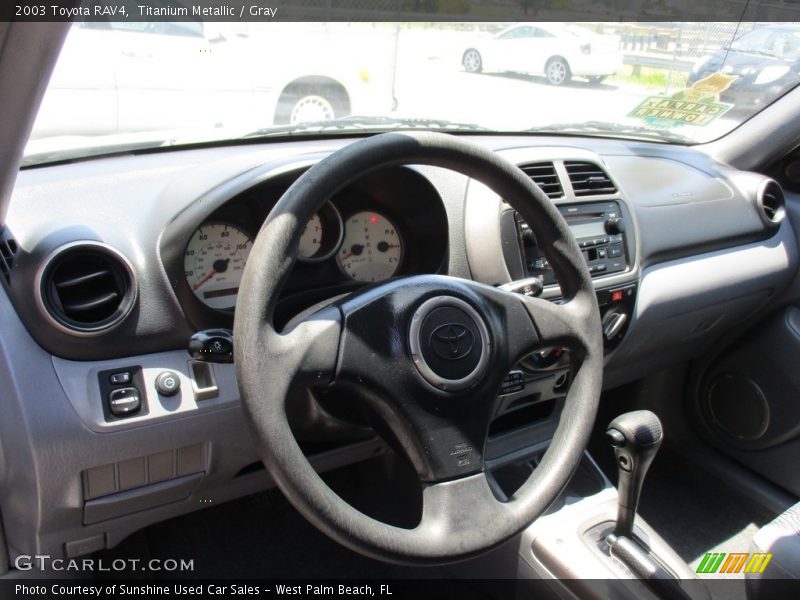 Titanium Metallic / Gray 2003 Toyota RAV4