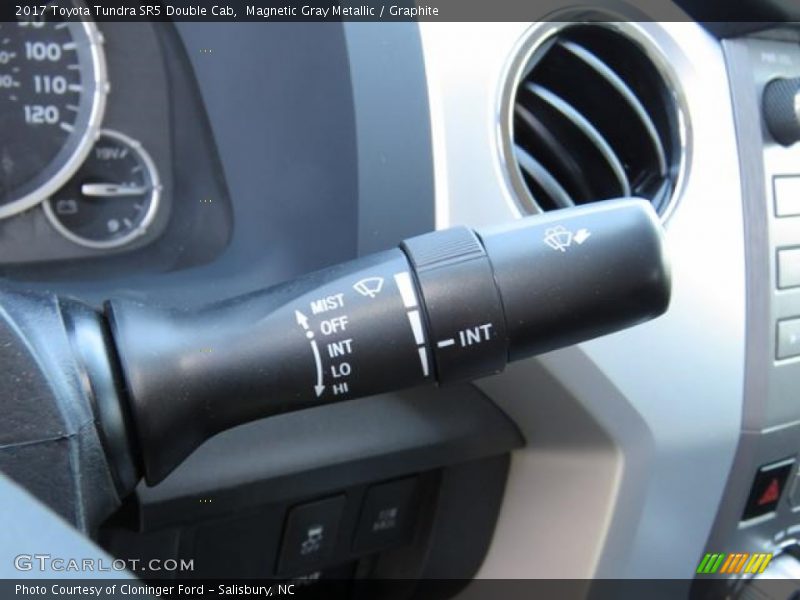 Magnetic Gray Metallic / Graphite 2017 Toyota Tundra SR5 Double Cab