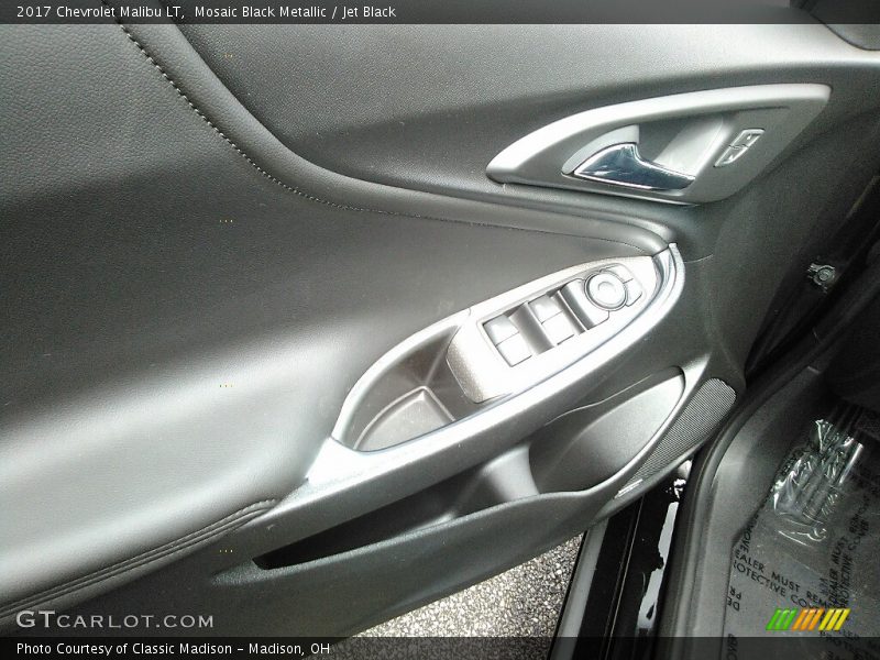 Mosaic Black Metallic / Jet Black 2017 Chevrolet Malibu LT