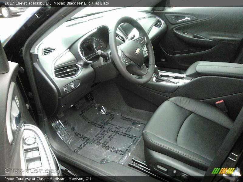 Mosaic Black Metallic / Jet Black 2017 Chevrolet Malibu LT