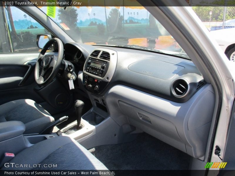 Titanium Metallic / Gray 2003 Toyota RAV4