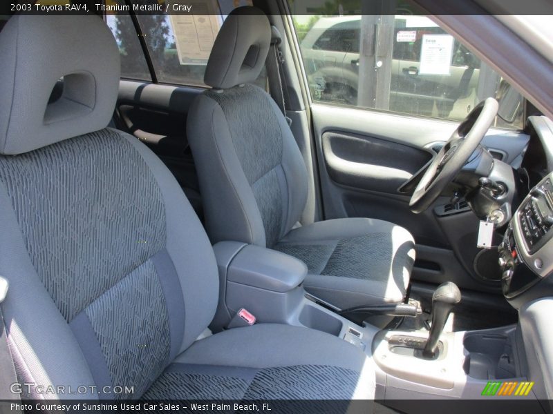 Titanium Metallic / Gray 2003 Toyota RAV4