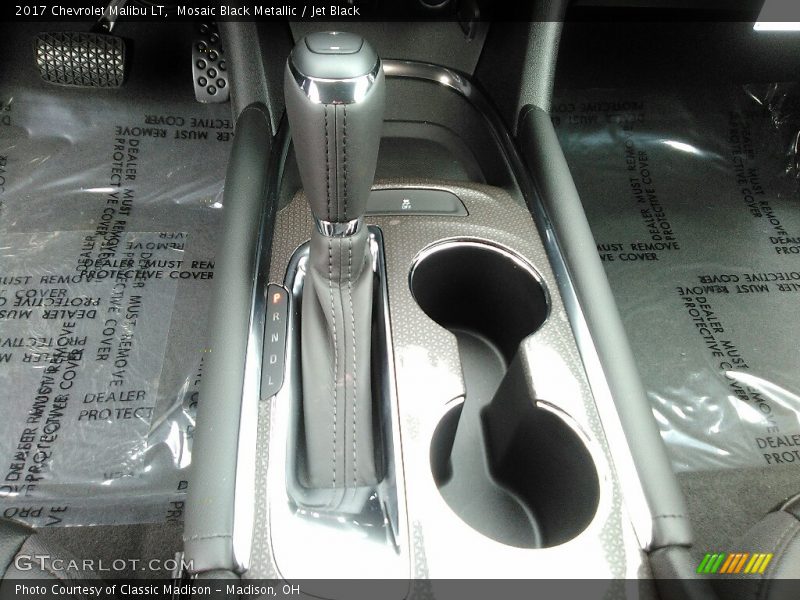 Mosaic Black Metallic / Jet Black 2017 Chevrolet Malibu LT