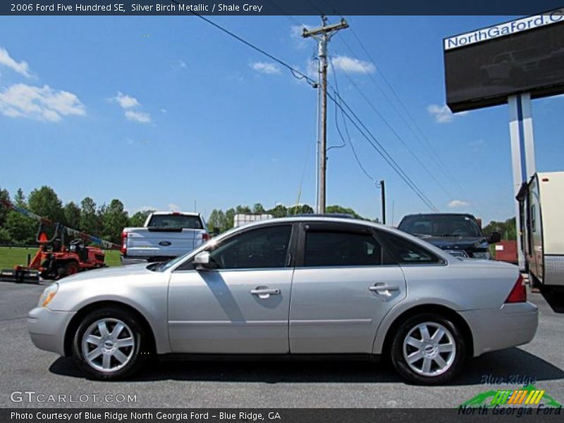 Silver Birch Metallic / Shale Grey 2006 Ford Five Hundred SE