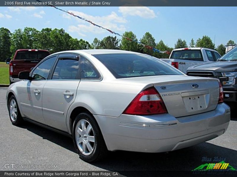 Silver Birch Metallic / Shale Grey 2006 Ford Five Hundred SE
