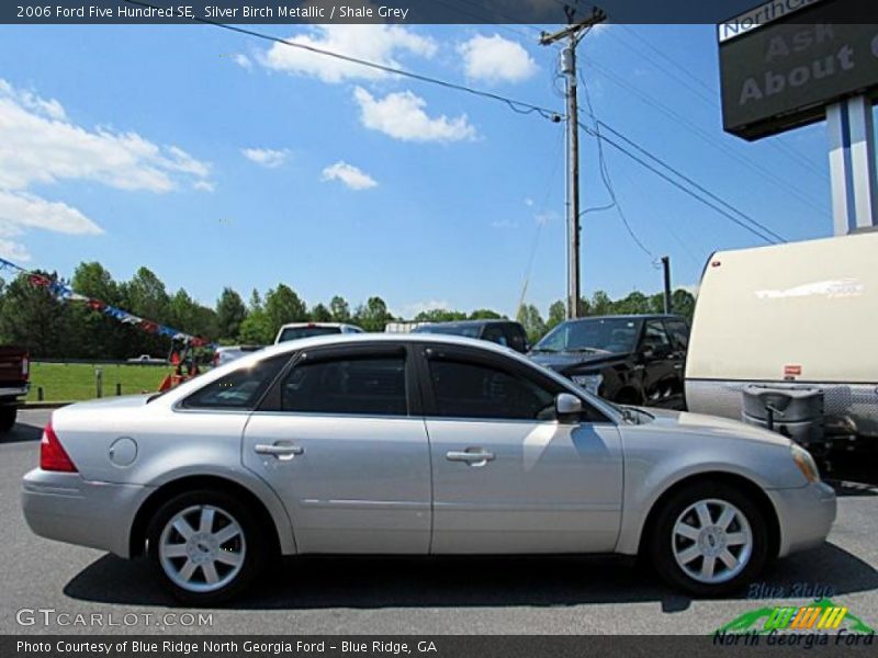 Silver Birch Metallic / Shale Grey 2006 Ford Five Hundred SE