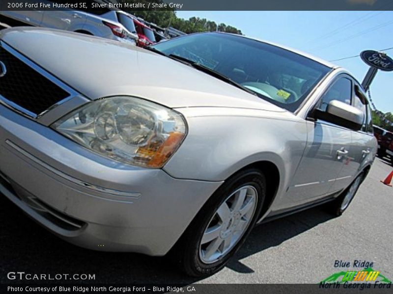 Silver Birch Metallic / Shale Grey 2006 Ford Five Hundred SE