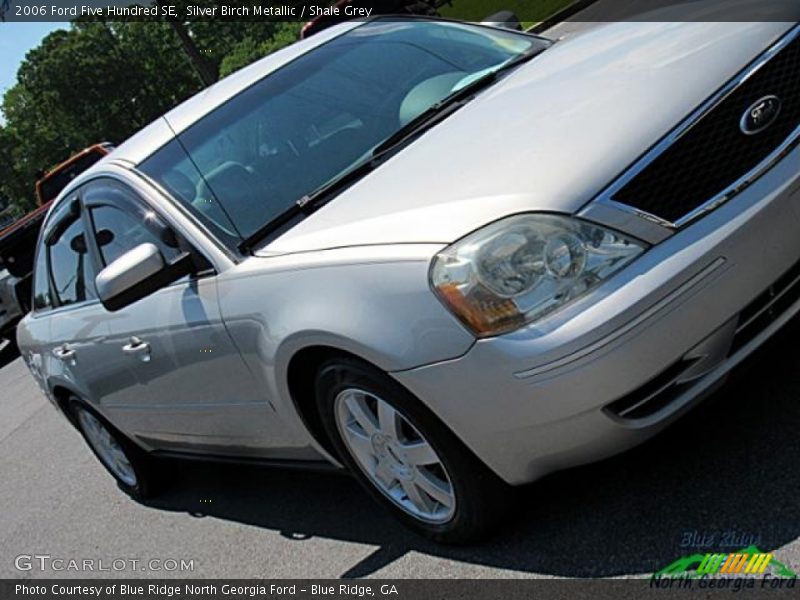 Silver Birch Metallic / Shale Grey 2006 Ford Five Hundred SE
