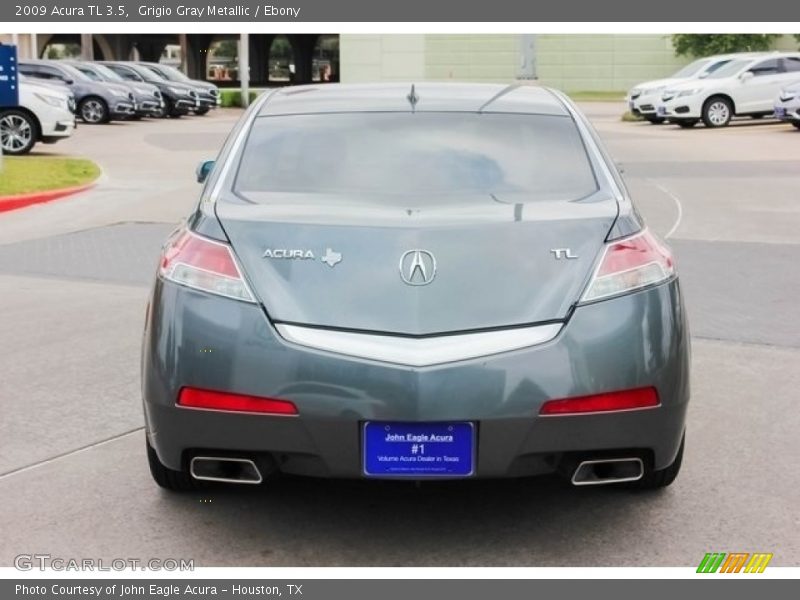 Grigio Gray Metallic / Ebony 2009 Acura TL 3.5