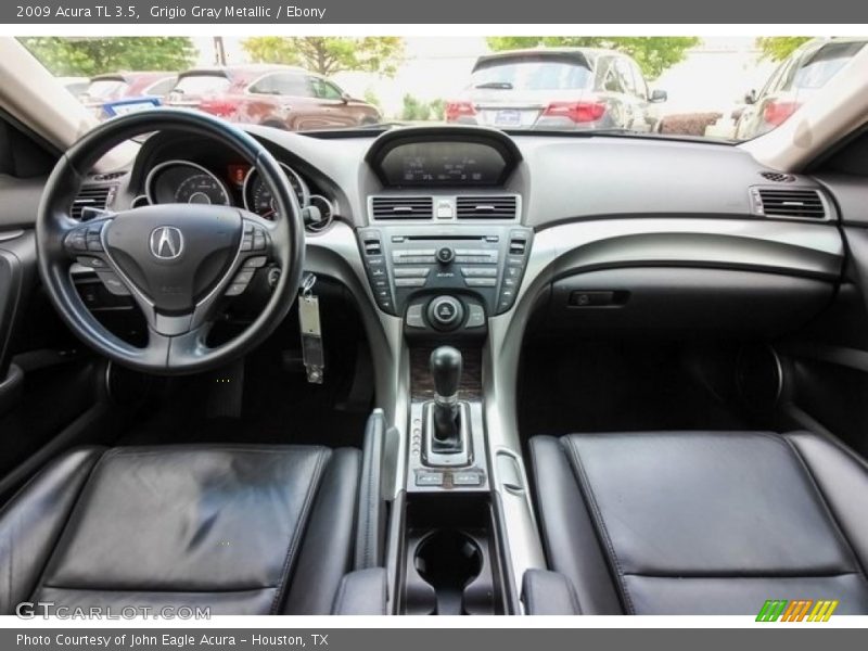 Grigio Gray Metallic / Ebony 2009 Acura TL 3.5