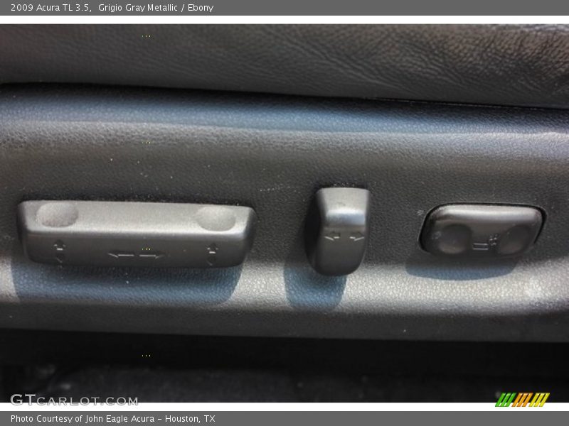 Grigio Gray Metallic / Ebony 2009 Acura TL 3.5