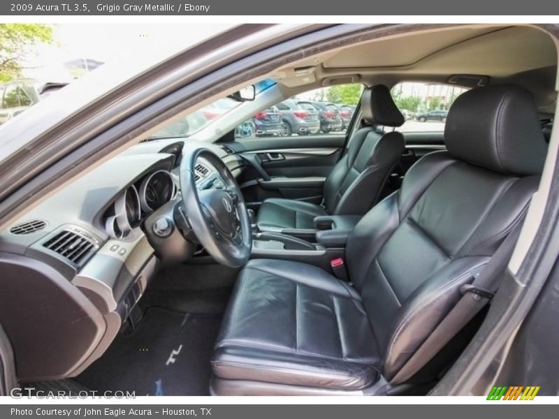 Grigio Gray Metallic / Ebony 2009 Acura TL 3.5