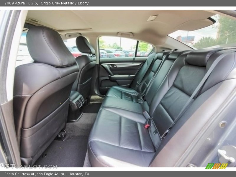 Grigio Gray Metallic / Ebony 2009 Acura TL 3.5