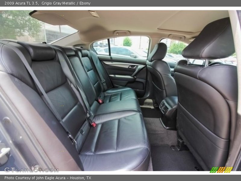 Grigio Gray Metallic / Ebony 2009 Acura TL 3.5