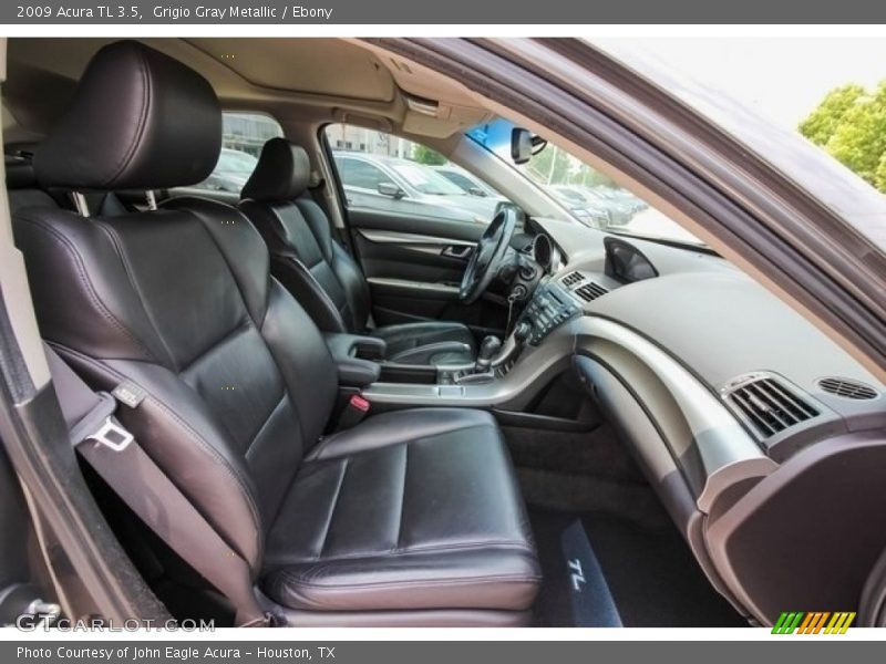 Grigio Gray Metallic / Ebony 2009 Acura TL 3.5