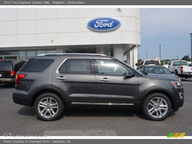 Magnetic / Ebony Black 2017 Ford Explorer Limited 4WD