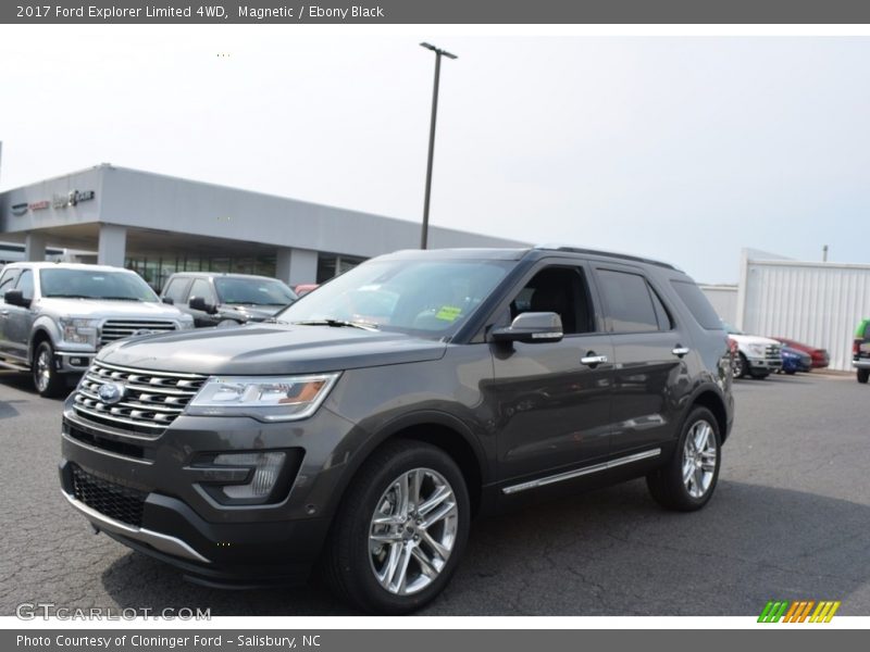 Magnetic / Ebony Black 2017 Ford Explorer Limited 4WD