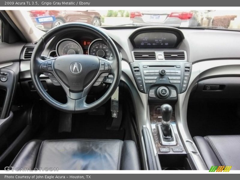 Grigio Gray Metallic / Ebony 2009 Acura TL 3.5