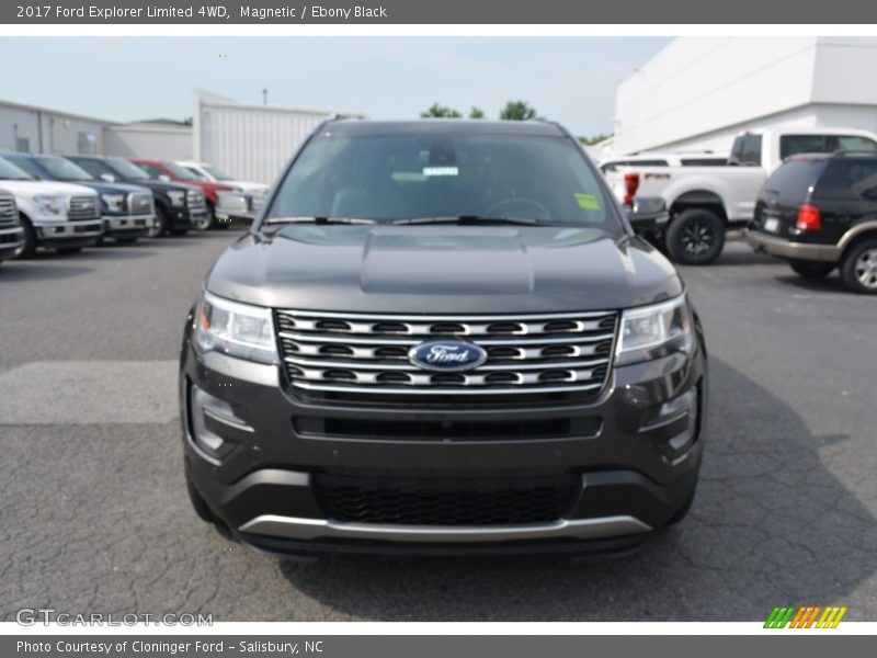 Magnetic / Ebony Black 2017 Ford Explorer Limited 4WD