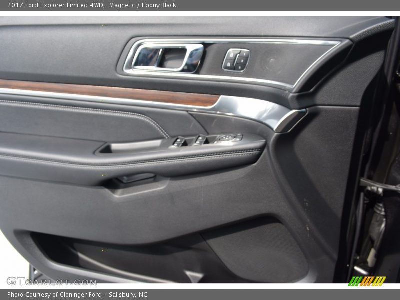 Magnetic / Ebony Black 2017 Ford Explorer Limited 4WD