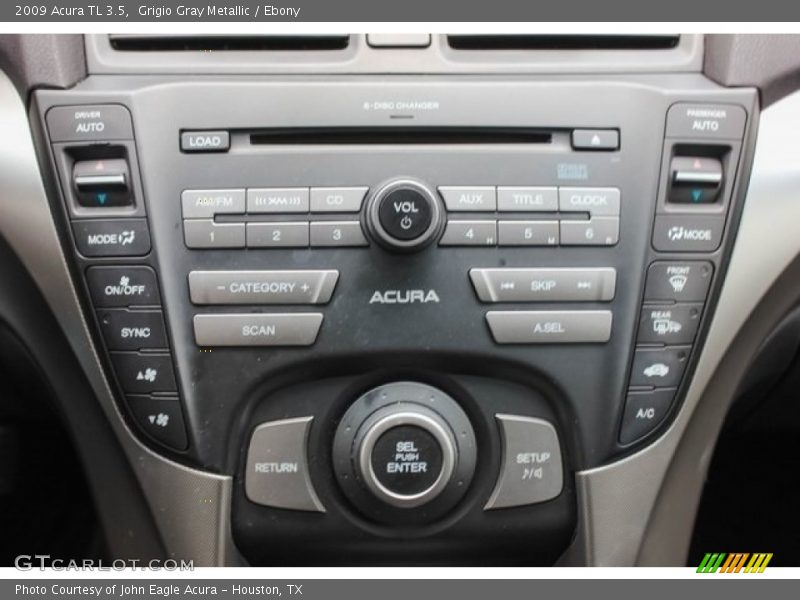 Grigio Gray Metallic / Ebony 2009 Acura TL 3.5