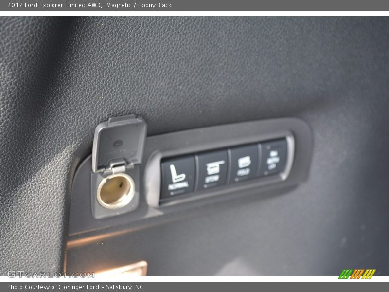 Magnetic / Ebony Black 2017 Ford Explorer Limited 4WD