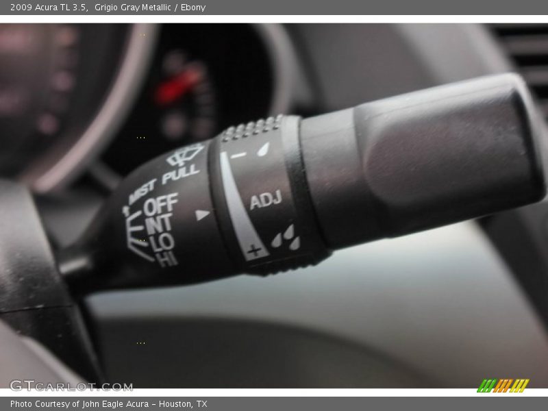 Grigio Gray Metallic / Ebony 2009 Acura TL 3.5