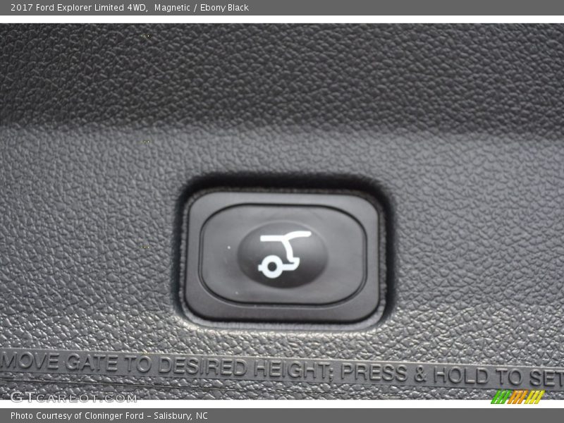 Magnetic / Ebony Black 2017 Ford Explorer Limited 4WD