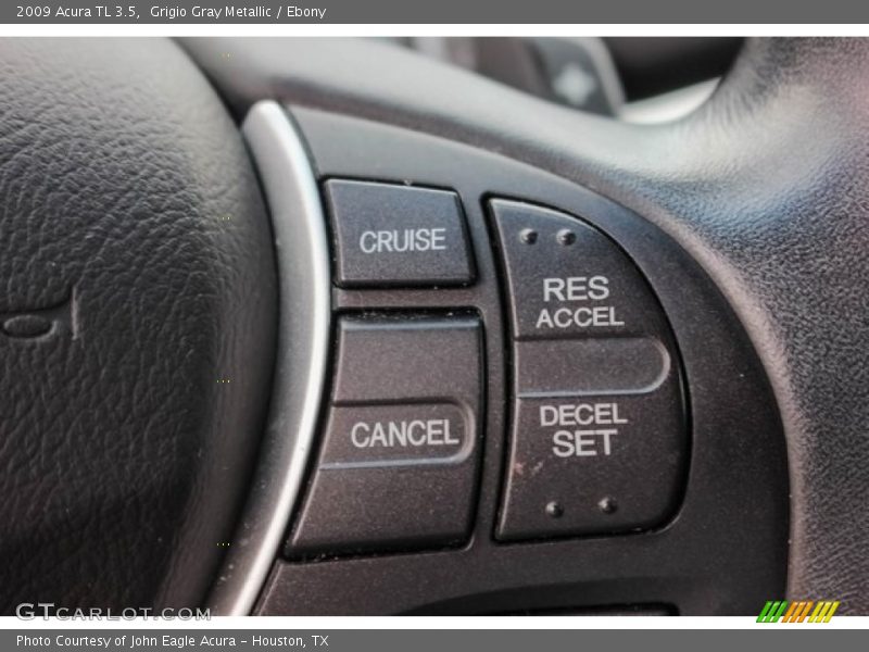 Grigio Gray Metallic / Ebony 2009 Acura TL 3.5
