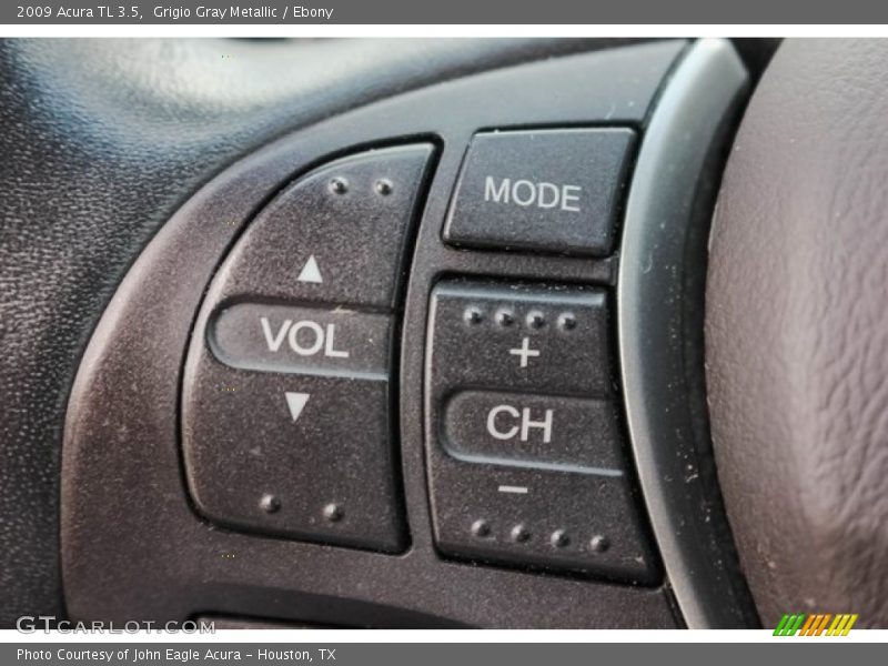 Grigio Gray Metallic / Ebony 2009 Acura TL 3.5