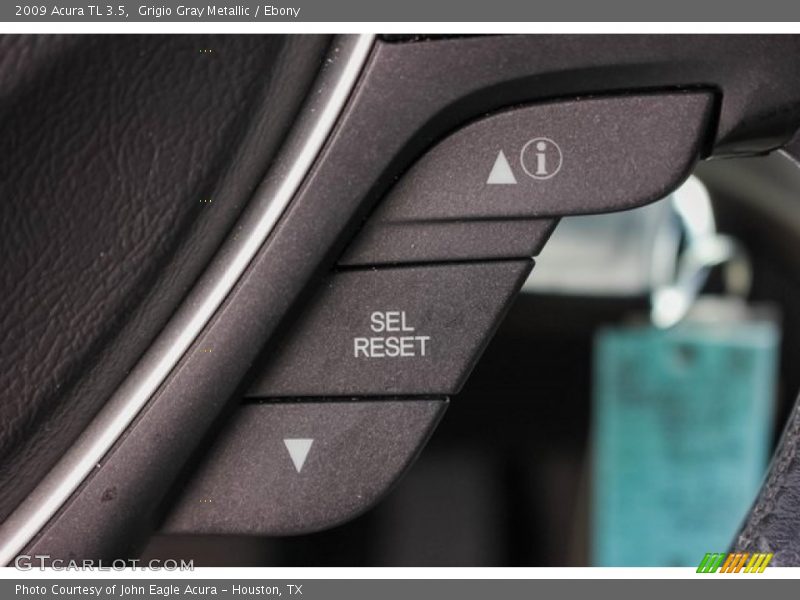 Grigio Gray Metallic / Ebony 2009 Acura TL 3.5