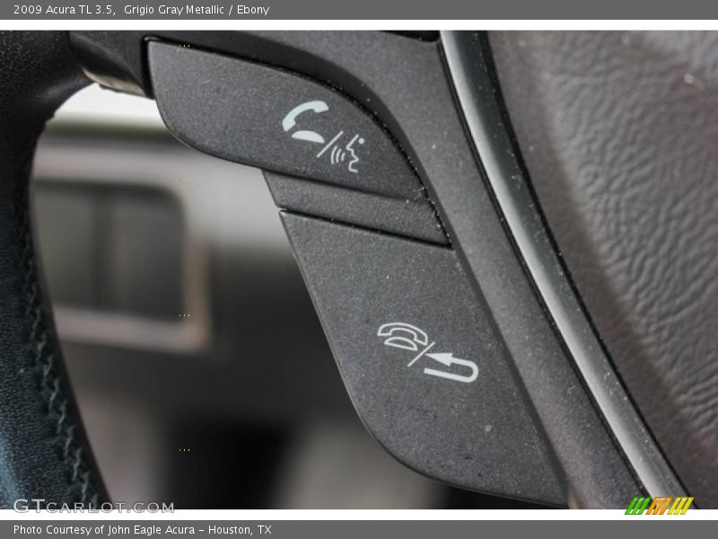 Grigio Gray Metallic / Ebony 2009 Acura TL 3.5