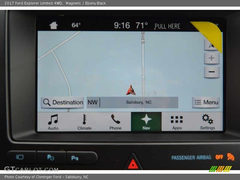Magnetic / Ebony Black 2017 Ford Explorer Limited 4WD