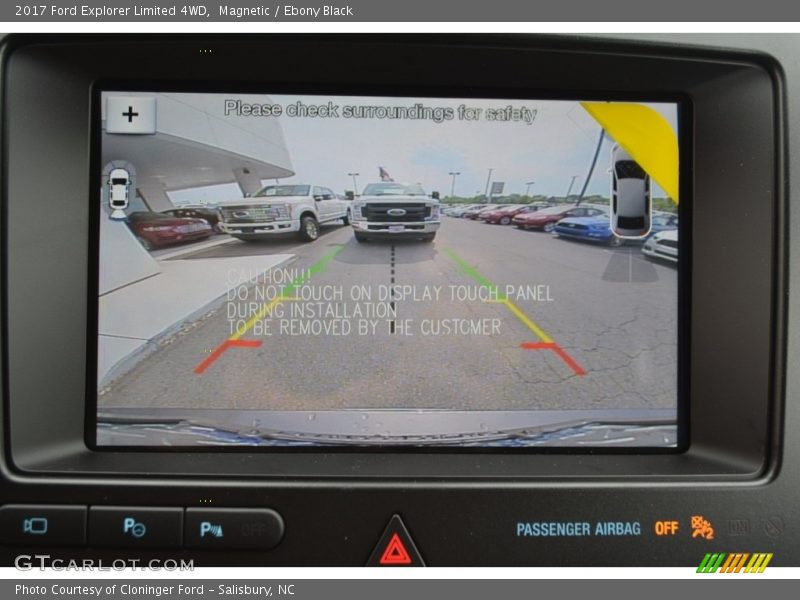 Magnetic / Ebony Black 2017 Ford Explorer Limited 4WD