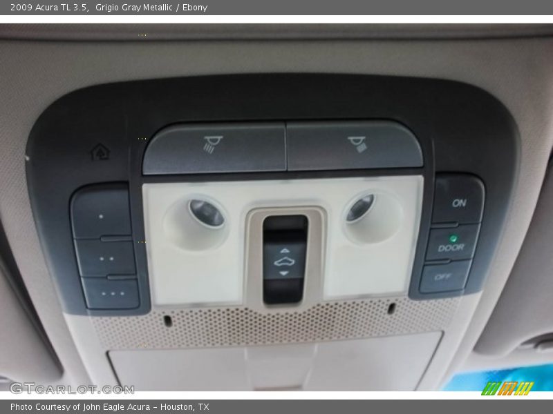 Grigio Gray Metallic / Ebony 2009 Acura TL 3.5