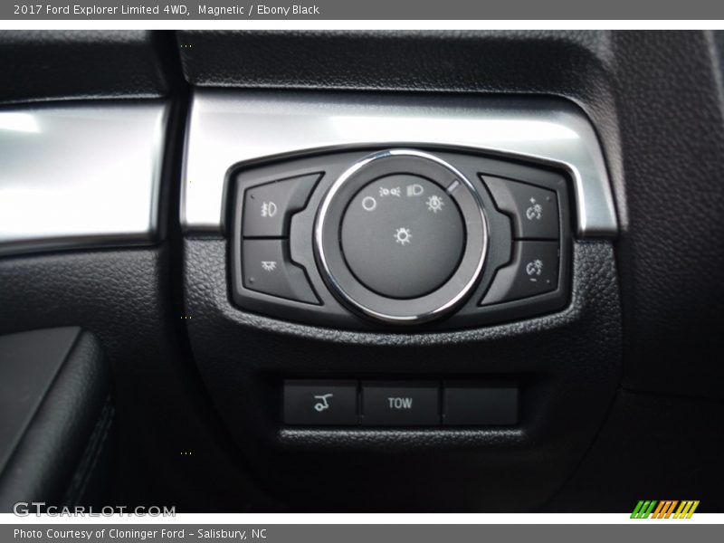 Magnetic / Ebony Black 2017 Ford Explorer Limited 4WD