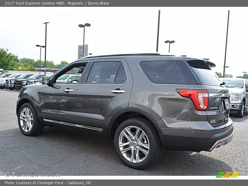 Magnetic / Ebony Black 2017 Ford Explorer Limited 4WD
