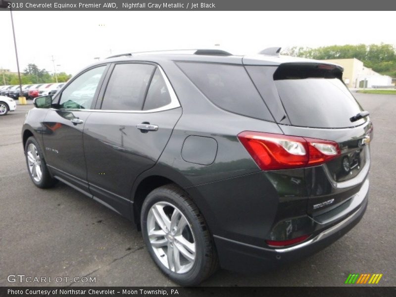 Nightfall Gray Metallic / Jet Black 2018 Chevrolet Equinox Premier AWD