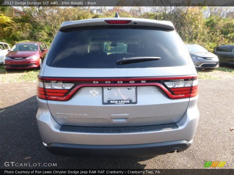 Billet Metallic / Black 2017 Dodge Durango SXT AWD