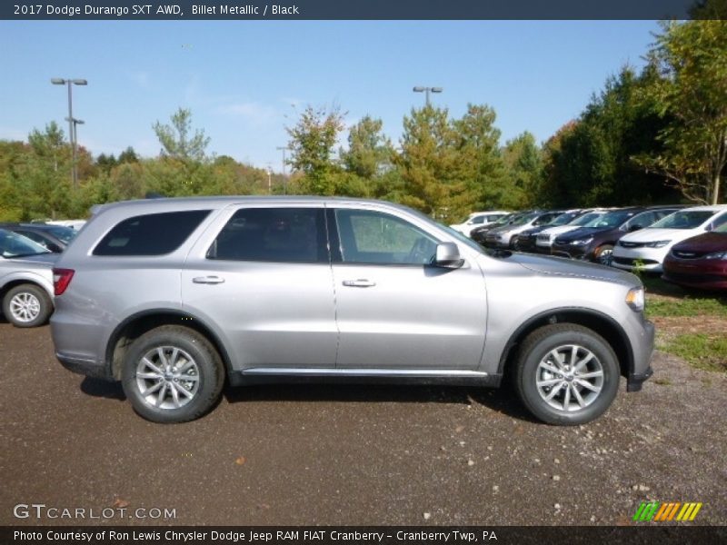 Billet Metallic / Black 2017 Dodge Durango SXT AWD