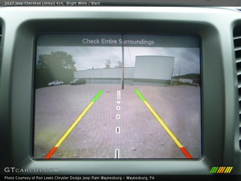 Bright White / Black 2017 Jeep Cherokee Limited 4x4