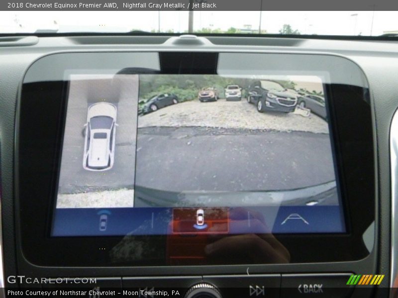 Nightfall Gray Metallic / Jet Black 2018 Chevrolet Equinox Premier AWD