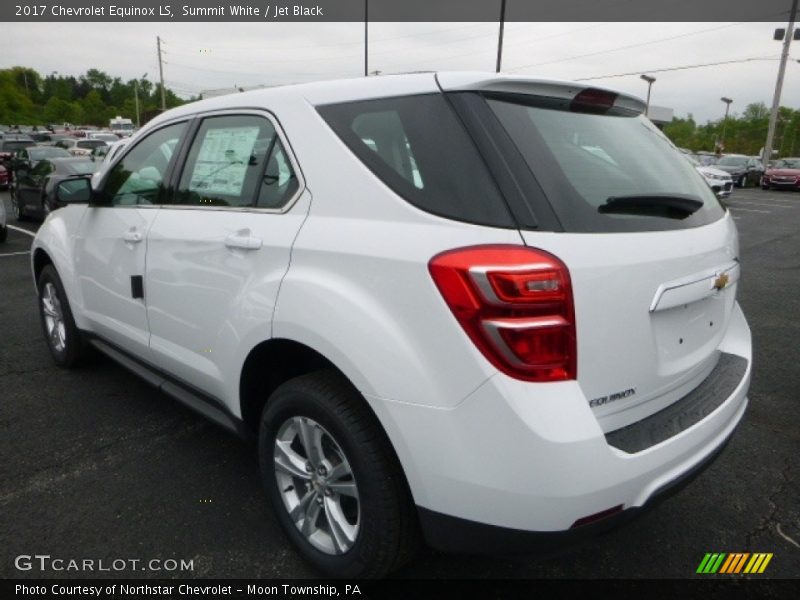 Summit White / Jet Black 2017 Chevrolet Equinox LS