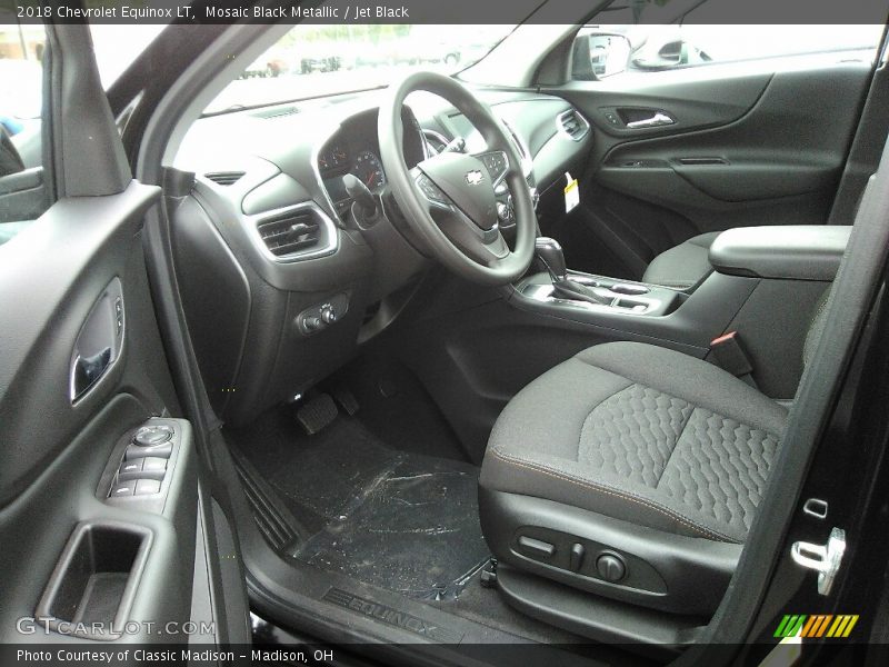 Mosaic Black Metallic / Jet Black 2018 Chevrolet Equinox LT